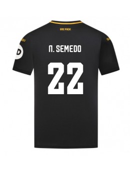 Wolves Nelson Semedo #22 Replika Borta Kläder 2024-25 Kortärmad